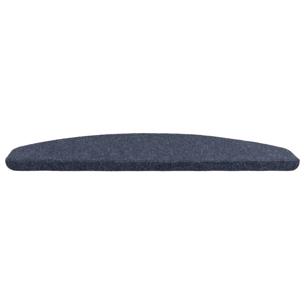 Tappetini per scale autoadesivi 15 pcs Blu 80 x 28 x 3,5 cm