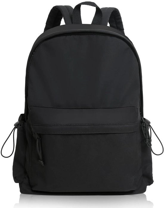Zaino per Ragazze, Borsa da Scuola per Adolescenti, Borsa da Uscita per Donne, Zaino con Tasca per Laptop, Impermeabile, Borsa da Giorno Multifunzione per Università, Scuola, Nero, Regali di Natale Belli