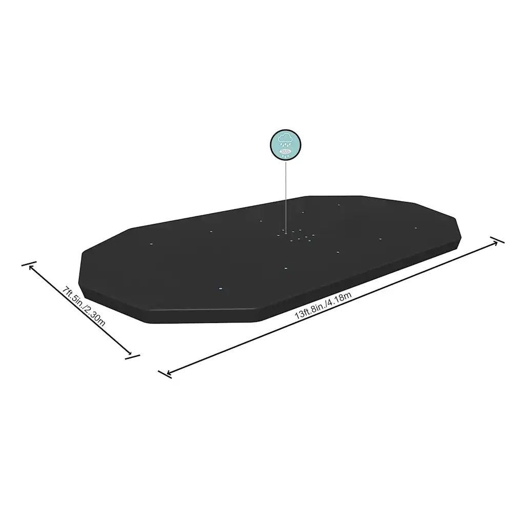 Bestway Copertura per Piscina Flowclear 418x230 cm 92841