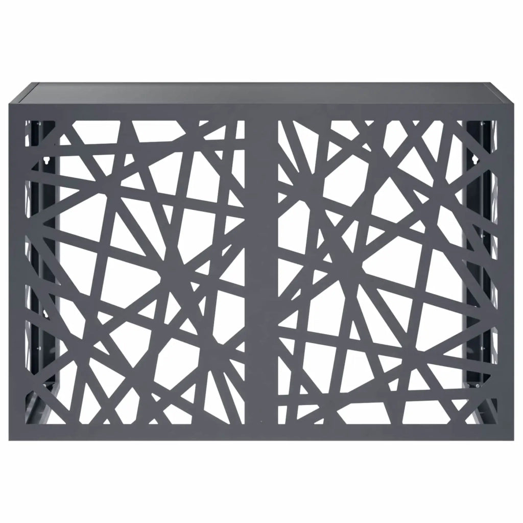 Copertura per condizionatore d'aria Antracite 90 x 40 x 60 cm 8014152