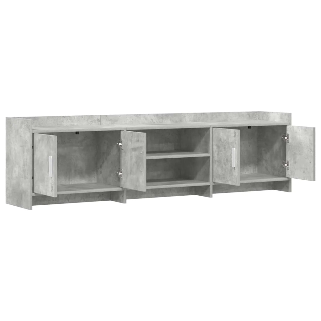Mobile TV 168 x 33 x 47 cm Grigio Cemento Legno ingegnerizzato 8011182