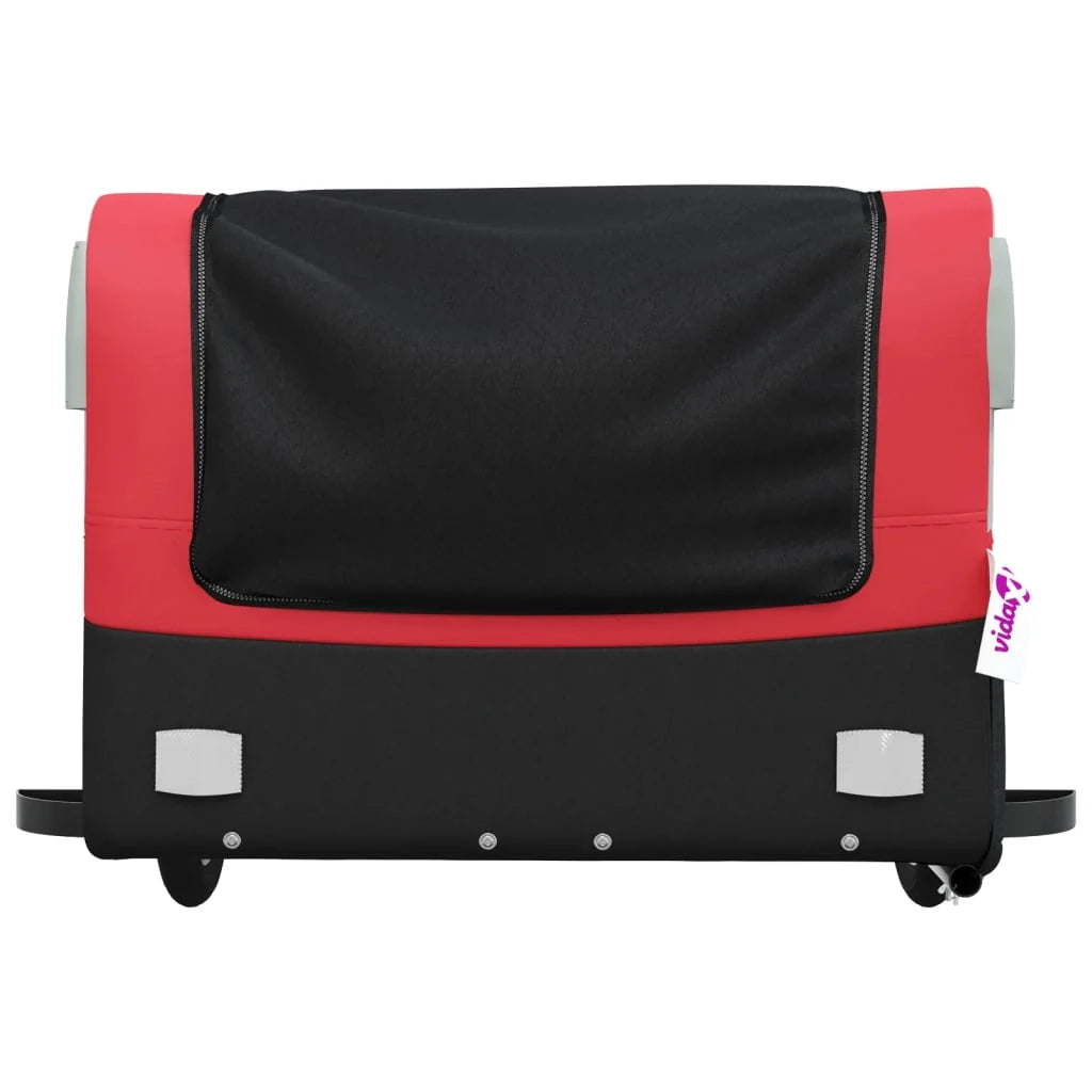 Rimorchio per trasporto biciclette 45 kg ferro rosso 02_0044178