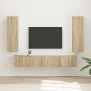 Set mobile TV 3 pcs Rovere Sonoma Legno multistrato