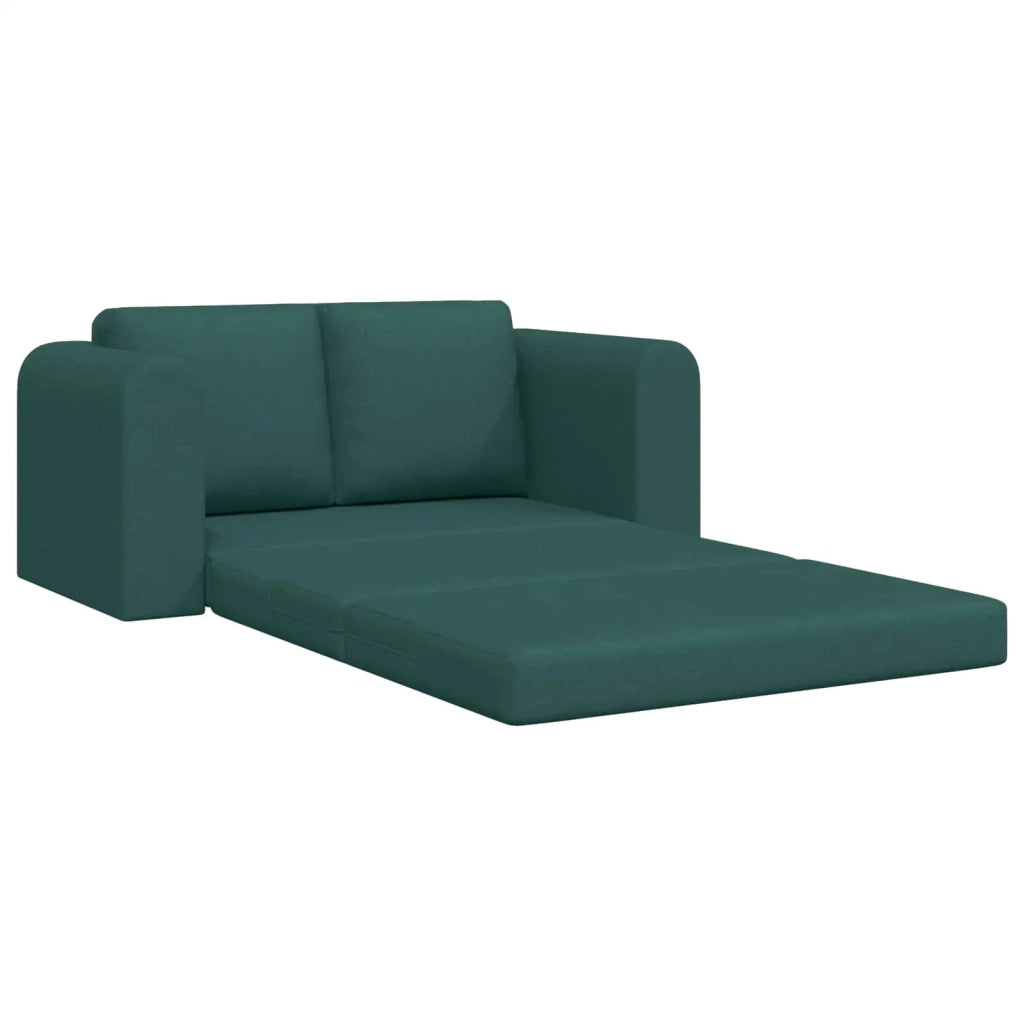 Divano letto 60cm Verde Scuro Tessuto 4106677