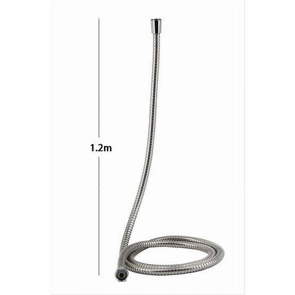 Trade Shop - Tubo Laccio Flessibile Doccia Doccetta Vasca Bagno 1.2 Metri Universale 69238 -