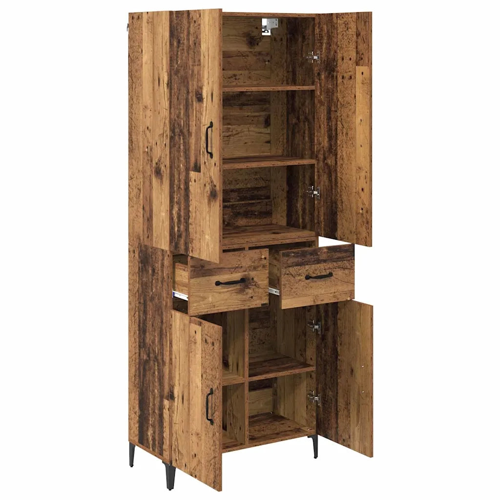 Credenza Legno vecchio 69,5 x 34 x 180 cm Legno multistrato 3415668