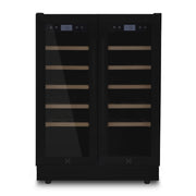 Cantinetta Vino CAVCEDB42 42 Bottiglie Dual Zone da incasso Nera