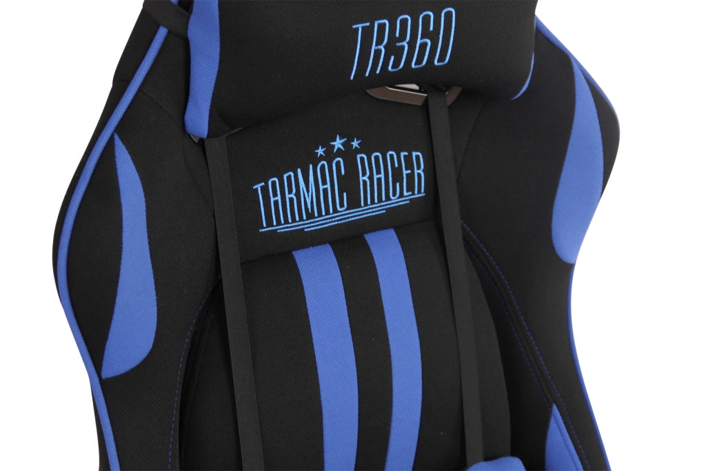 Sedia Ufficio Massaggiante Limit XM In Tessuto Nero/blu