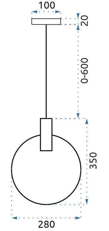 Lampada APP485-1CP Gold