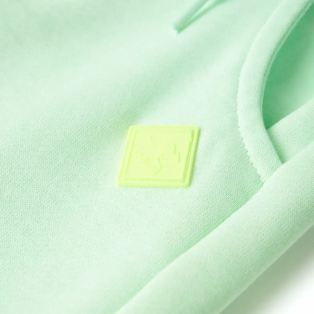 Pantaloni Tuta per Bambini Verde Brillante 140 CFW2406086