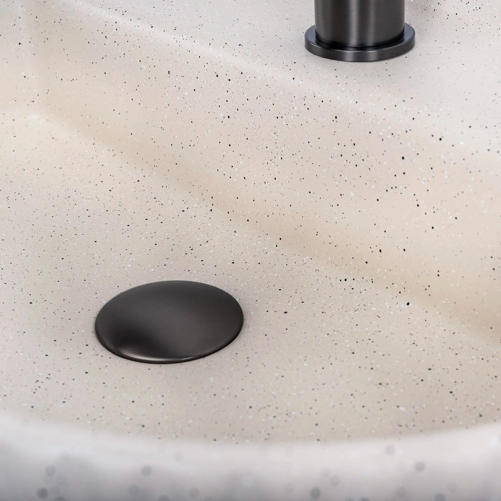 Lavabo Da Appoggio Rea Marcela 50 Vanilla