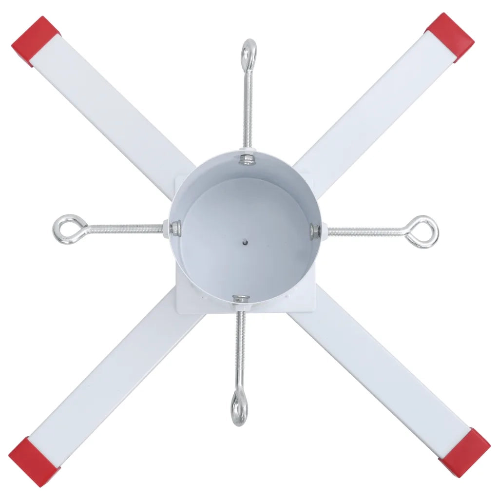 Supporto per Albero di Natale Bianco 61x61x15,5 cm CFW2304033