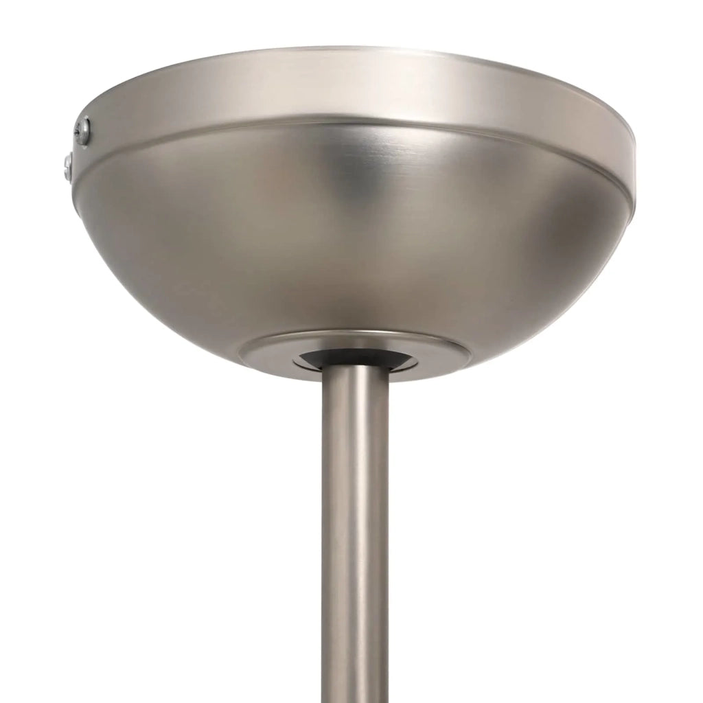Ventilatore da soffitto con luce e telecomando Ø 110 cm Bianco 42035652