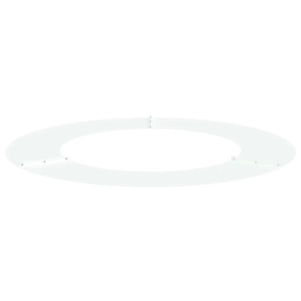 adatto per Anelli d'Albero Piatto 5 pz Bianco ?50 / 80 cm CFW6591610