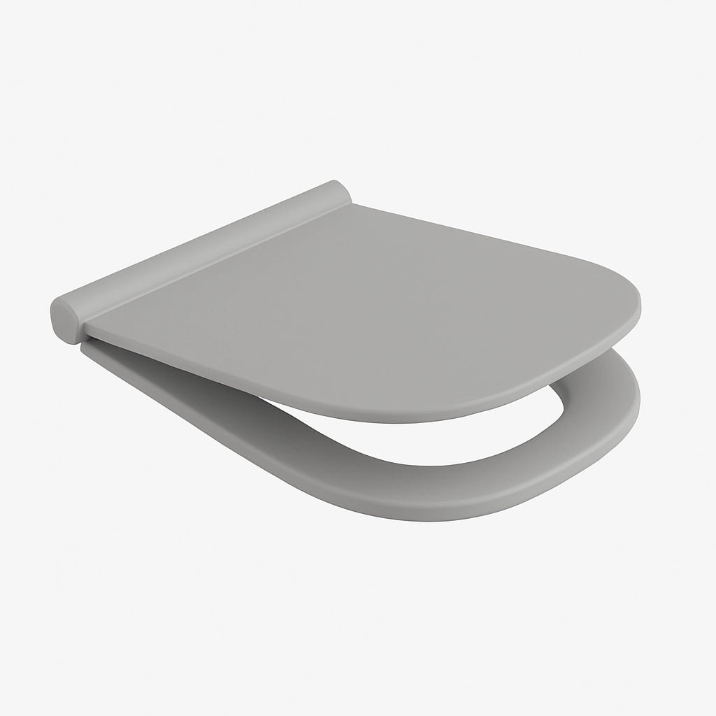 SEDILE WC IN TERMOINDURENTE ALBA SOFT CLOSING- Grigio Cemento- DOLOM- pezzi 1