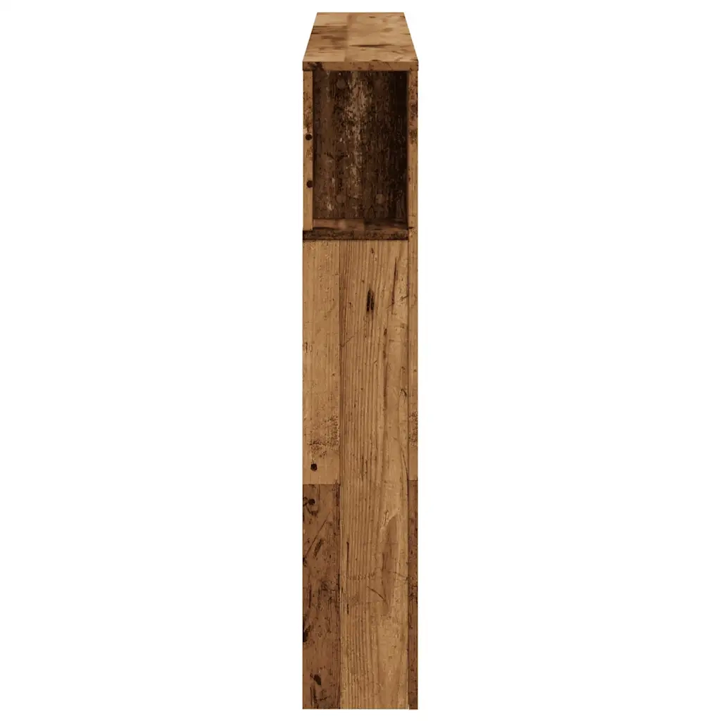 Testiera LED Legno Antico 140x18,5x103,5 cm Legno Multistrato 857686