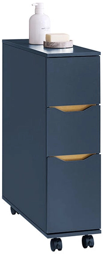 Carrello di Stoccaggio Mobile - Organizzatore di Spazi - 14,2 kg di Capacità di Carico - 20x70x60cm