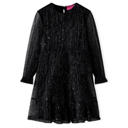 Abito per Bambine a Maniche Lunghe Nero 104cod mxl 85025