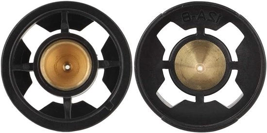 Verfspuitpistoolmondstuk elettrico a messing, sostituzione bocchetta per spruzzatore, facile da usare 0,5 mm / 1,0 mm / 1,3 mm / 1,8 mm / 2,5 mm