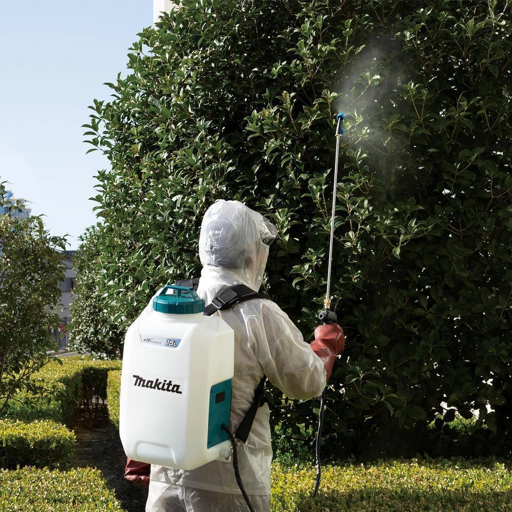 Makita DUS158Z spruzzatore da giardino Spruzzatore da giardino a spalla 15 L