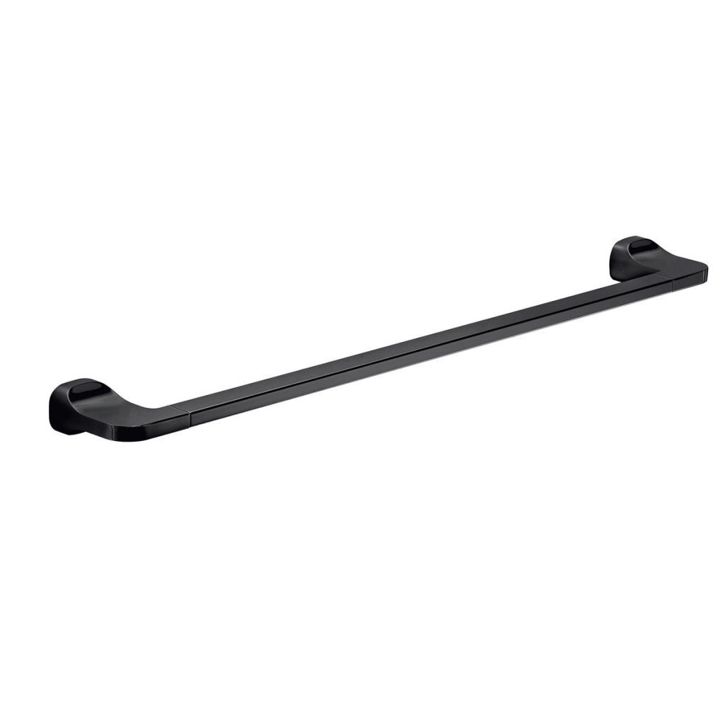 Stelvio portasalviette 60 cm nero matt