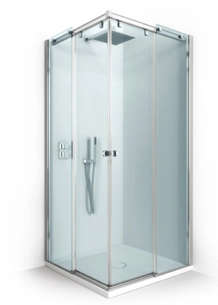Box Doccia 120 Cm Sinistro 80 Cm Destro Fitz Als Lals 120X901 Britra - Box E Co.