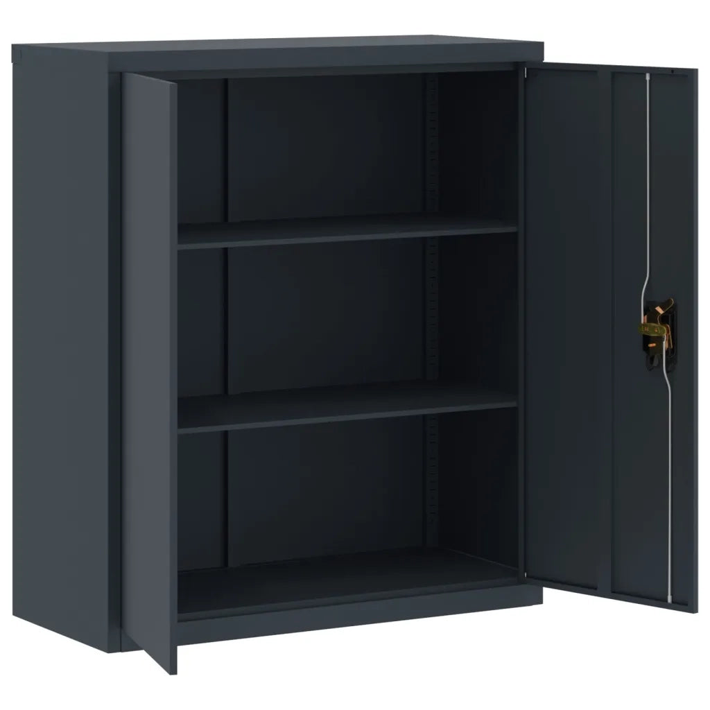 Armadio Classificatore Antracite 90x40x145 cm in Acciaio 3188330