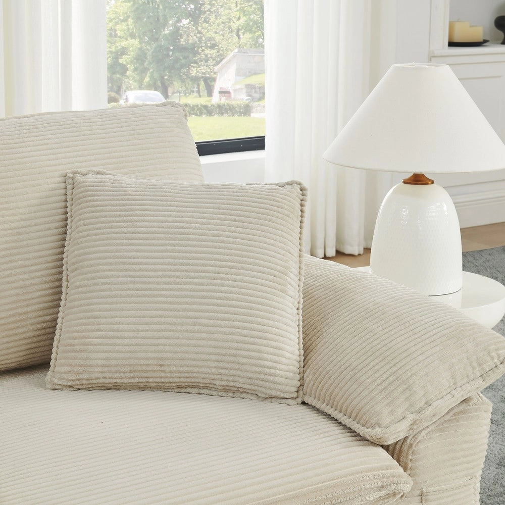 Divano Modulare con Funzione Letto ¨C Xylo ¨C Tessuto Morbido, Pouf, Contenitore