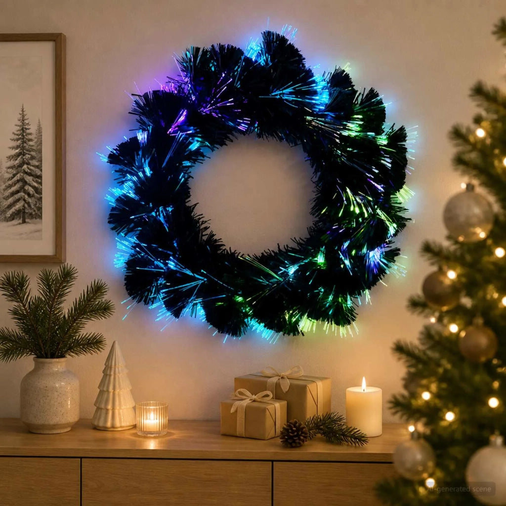 Ghirlanda di Natale 24 LED Multicolore PVC 42049530
