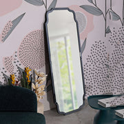 Dadahani, Specchio Cornice Sagomata, 60x150h cm Grigio