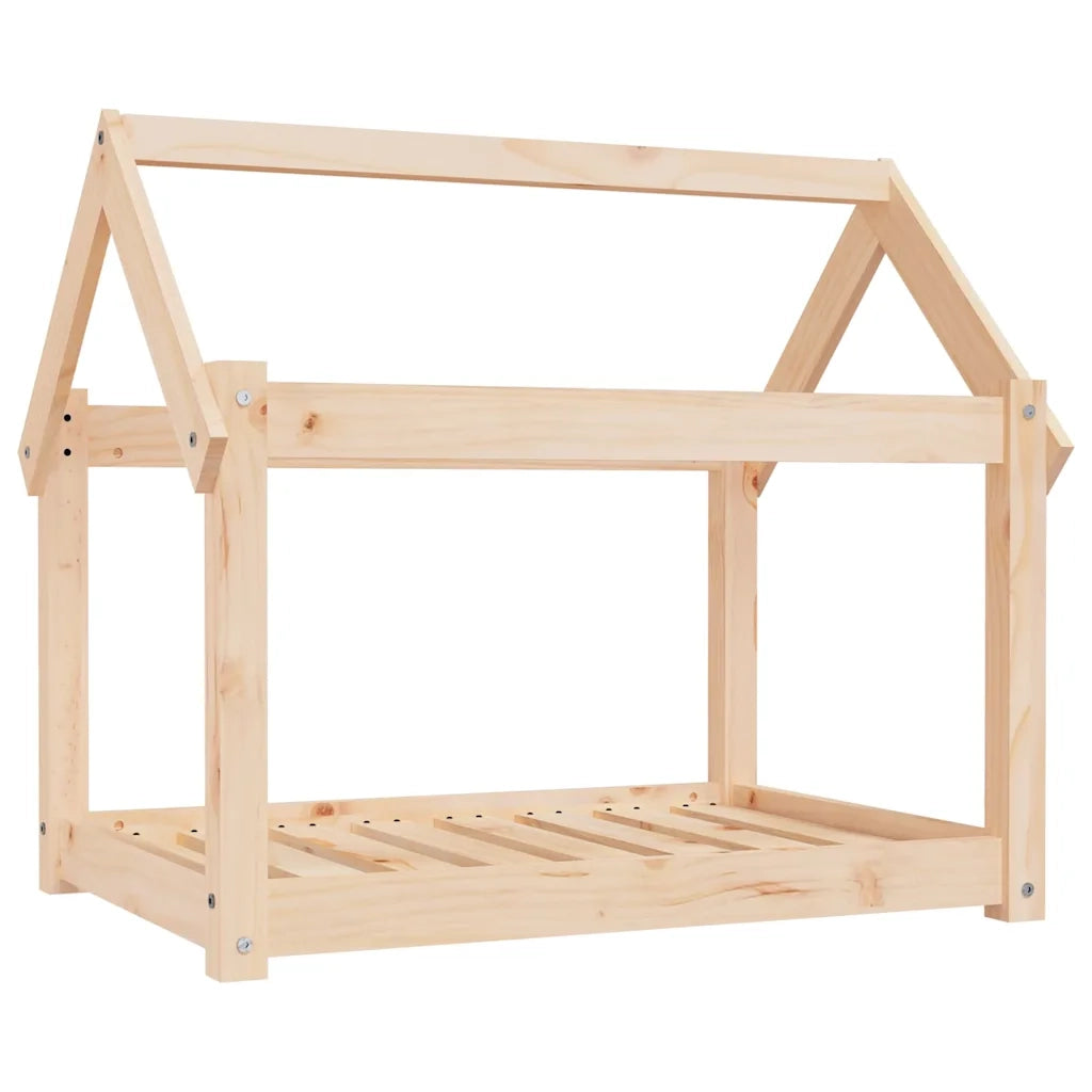 Cuccia per Cani 81x60x70 cm in Legno Massello di Pino 822207
