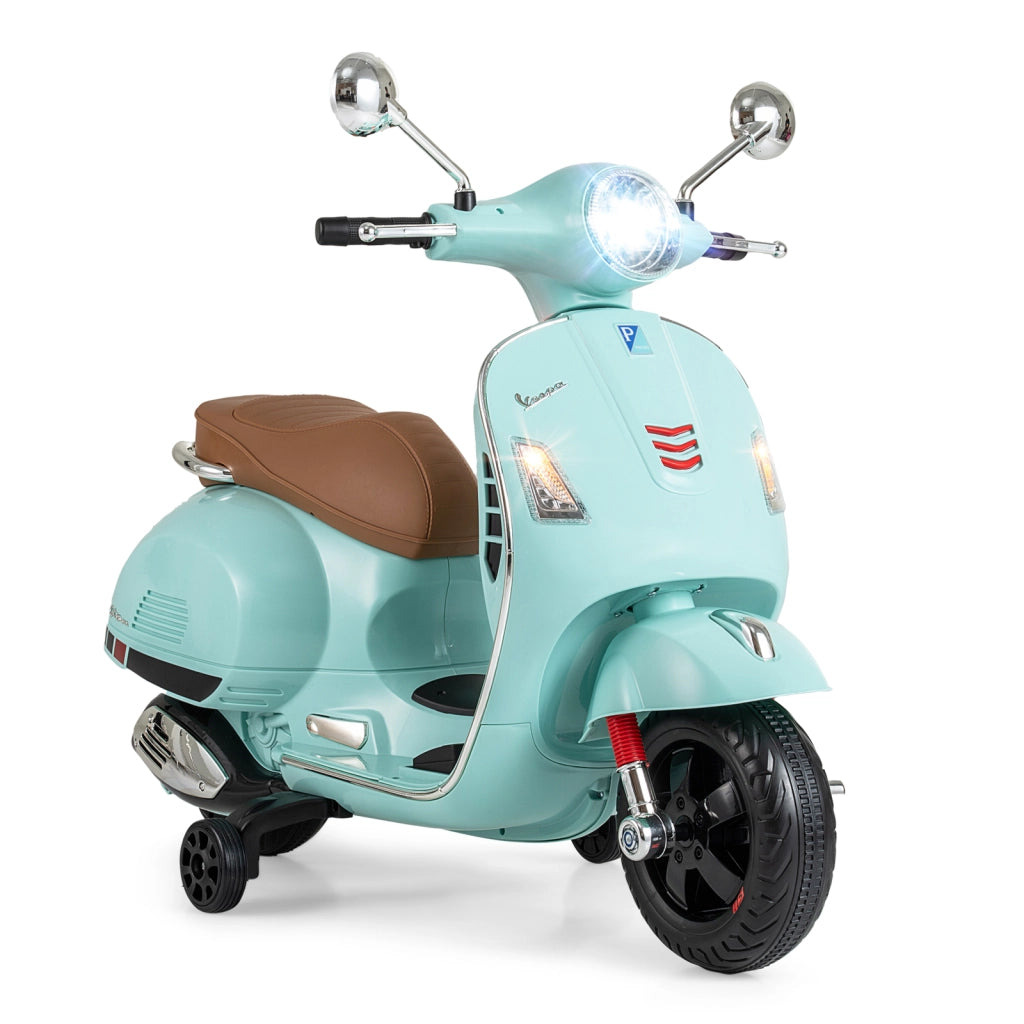 Bici elettrica bambini 12V vespa scooter 3-6 anni rotelle guida auto, Bici giocattolo motore batteria kart atv ragazza allenamento bambino Verde
