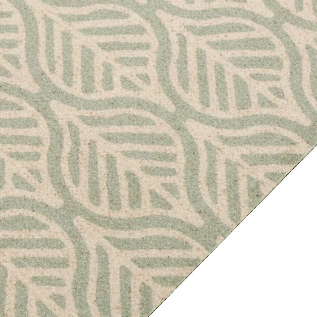 Tappeto da Cucina Lavabile Foglie 60x300 cm in Velluto 4005634