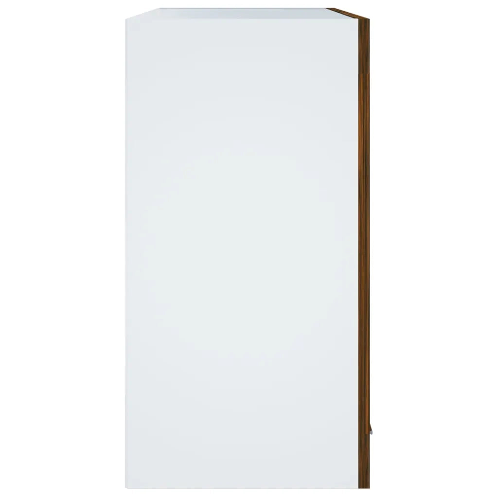 Pensile in Vetro Rovere Fumo 60x31x60 cm Legno Multistrato cod mxl 73632