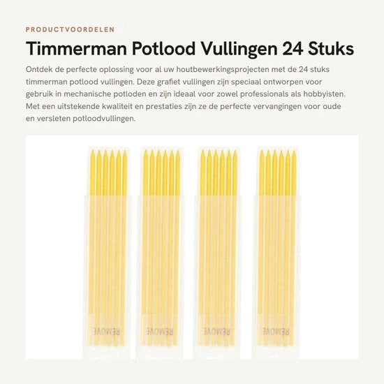 Pentole di Grafite per Disegno 24 Stuks