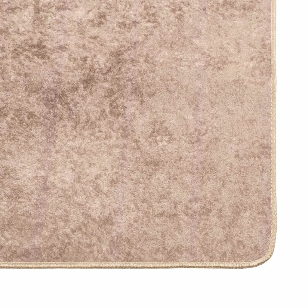 Runner Tappeto MARSA Sabbia 50 x 100 cm Poliestere e PVC