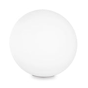 Piantana Sferica da Giardino in Policarbonato Bianco Attacco E27 IP65 Ø 50 - 44 cm - Illuminazione Esterna per Camminamenti e Aree Verdi - Rossini