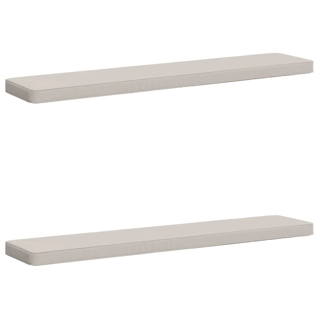 Cuscini per Panchina a 2 Pezzi VUGHT 2 pcs 100% Poliestere 950769