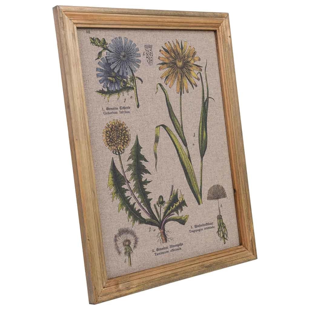 Quadro in tela stampata con cornice in legno, 33x43x1,8