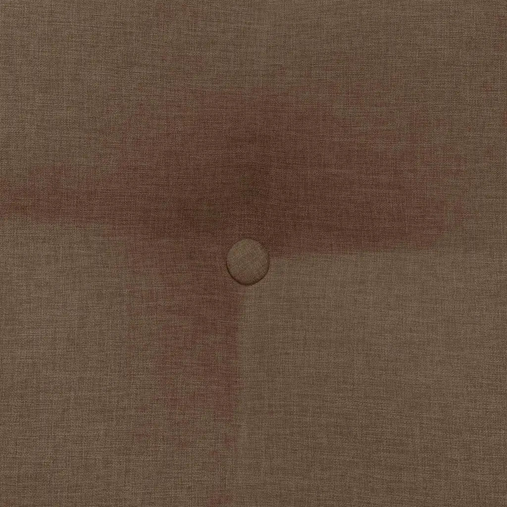 Cuscino per Schiena Marrone 45 x 24 x 50 cm Tessuto 42014358