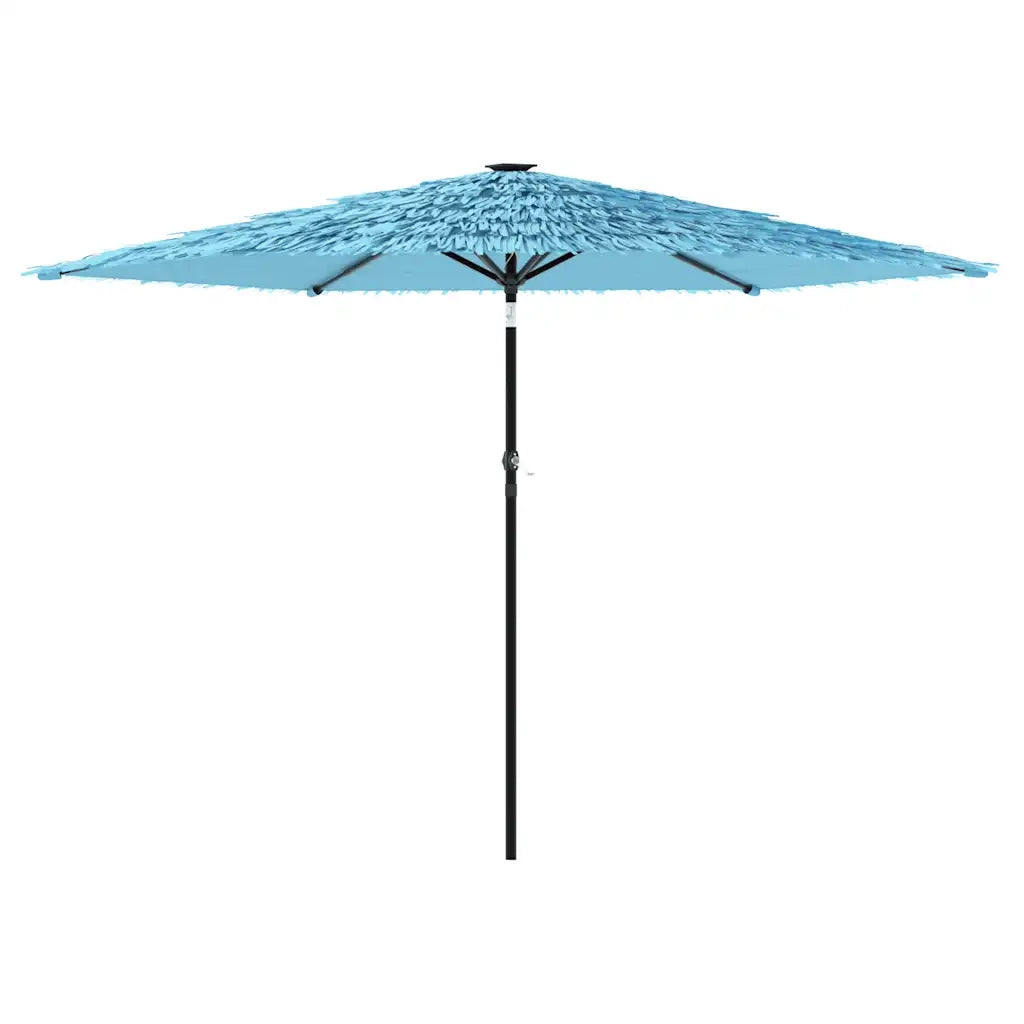 Ombrellone Giardino con Palo in Acciaio Blu 288x288x225 cm 4005106