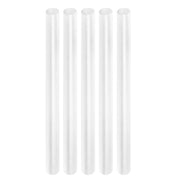 Confezione da 5 Stick di Colla a Caldo 11 x 180 mm Formato Stick Bianco Avizar
