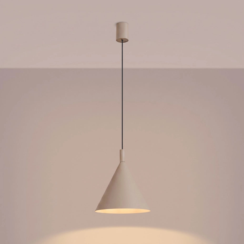Lampada a sospensione NOX 25 taupe
