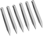 Set di Spatole da 6 pezzi - Acciaio Inossidabile - Sostenibile - Smalto Antiossidante - Facile da Pulire - Per Cucina e Laboratorio - Spatole da Laboratorio