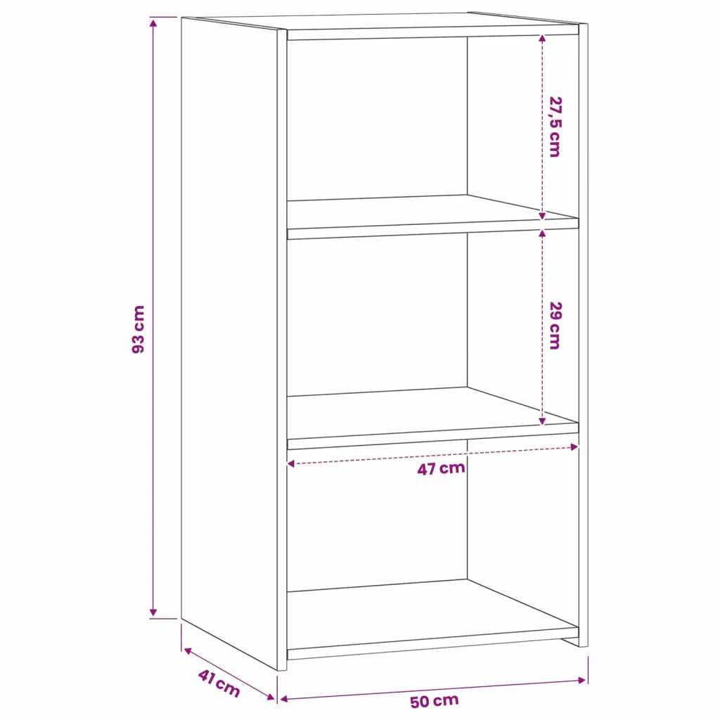 Credenza Rovere Artigianale 50 x 41 x 93 cm 8010935