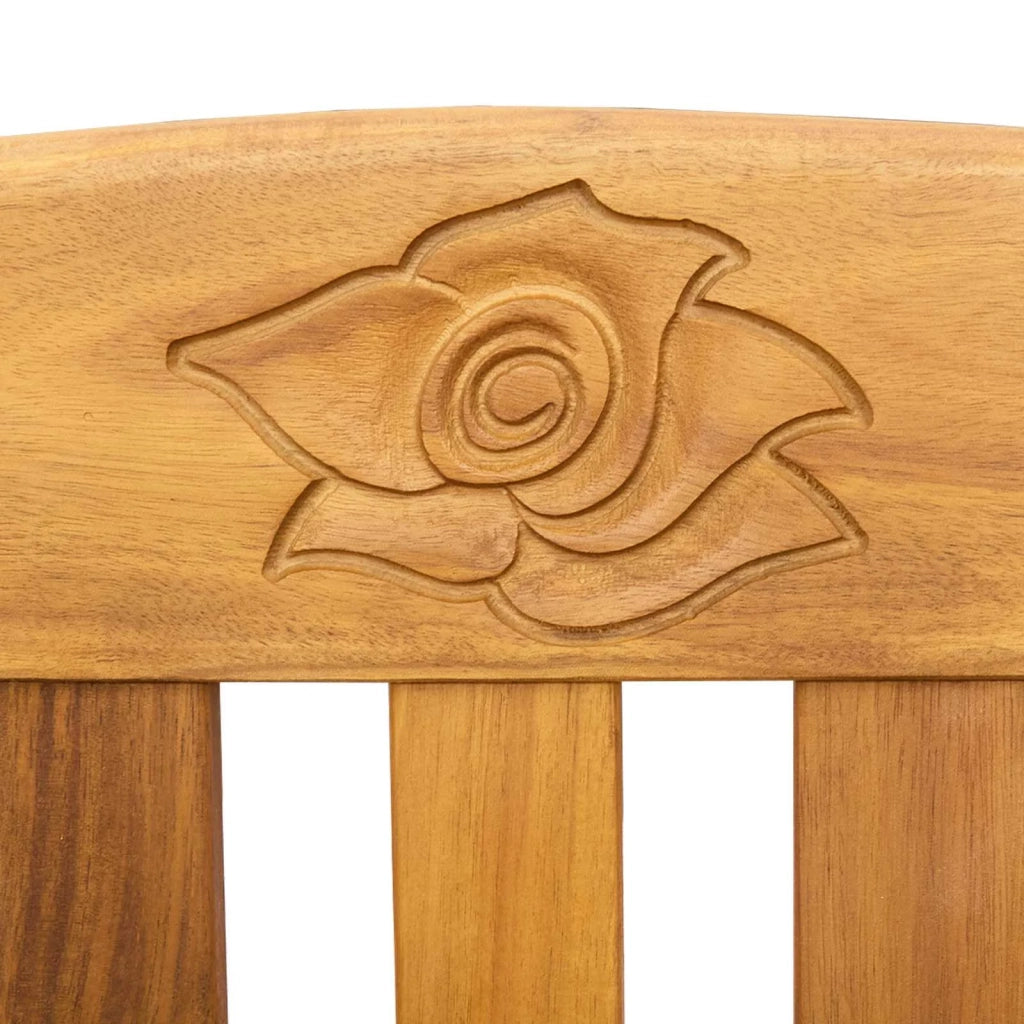 Panchina Rosa Naturale 68,5 x 46 x 82,5 cm
