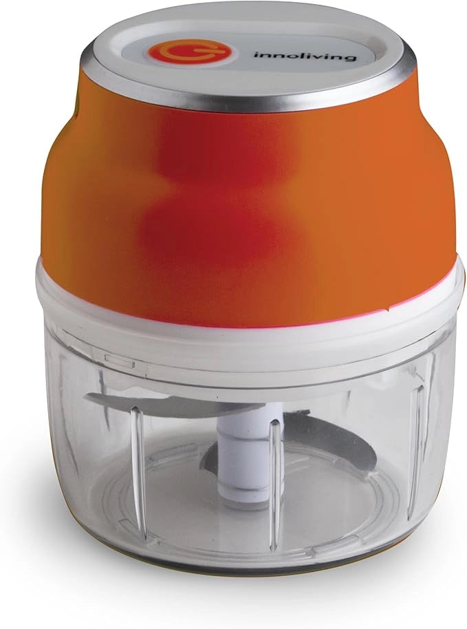 Sminuzzatore mini ricaricabile senza fili arancione