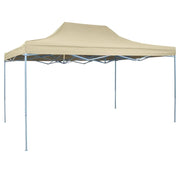 Tenda Pieghevole Pop-Up 3x4,5 m Bianco Crema 42511