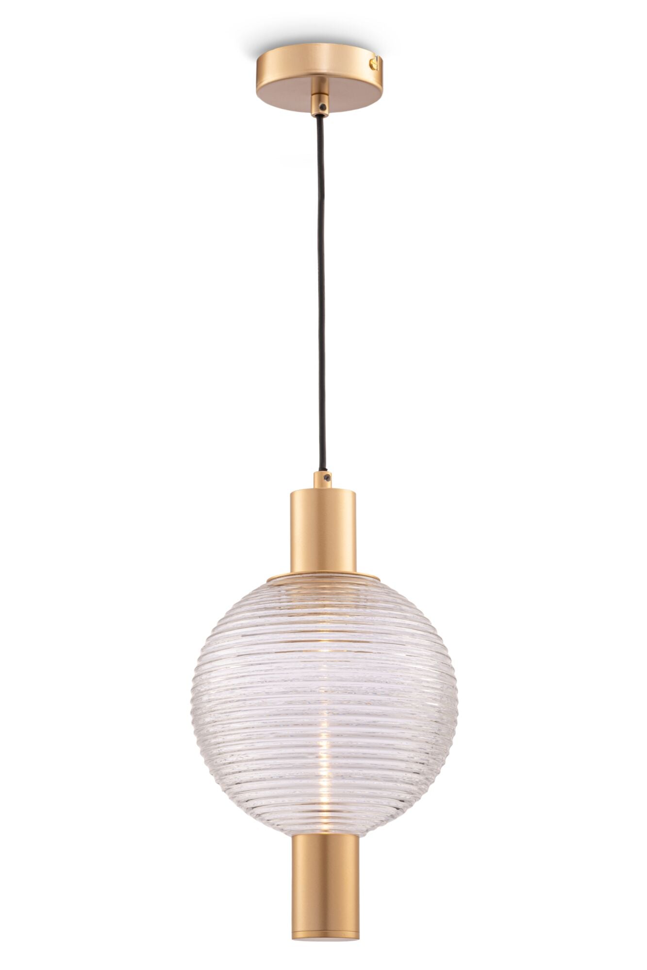 Lampada pendente Pendant in Metallo Rueca Ottone