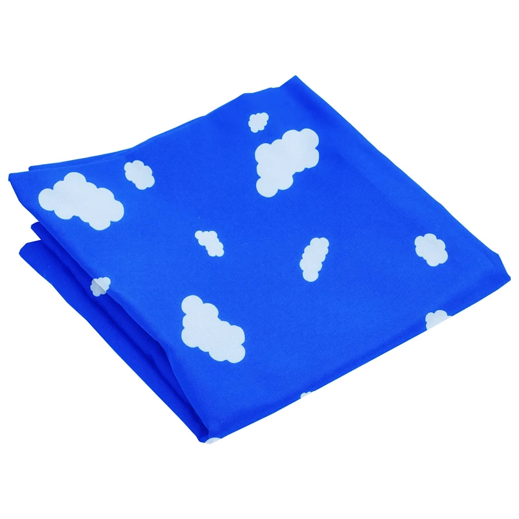 Seggiolini Altalena 2 pz con Pietre Arrampicata Blu Polietilene 91032